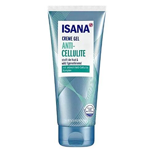 ISANA MED Crème gel anti-cellulitis verstevigt de huid en werkt figuurverfijnend met actieve anti-cellulitis complex 200 ml