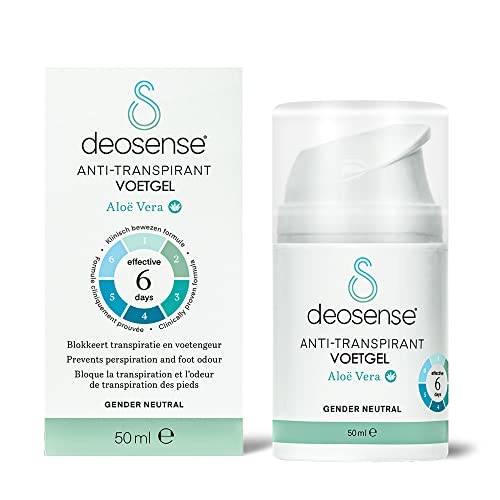 Deosense Anti-transpirant Spray voor de oksels   50 ml   Effectief tot 6 dagen   Gender Neutraal   Anti-transpirant Spray werkt tot 6 dagen tegen overmatige transpiratie…