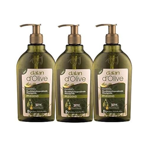 Dalan 3x  d'Olive vloeibare zeep, verzorgend (300 ml)