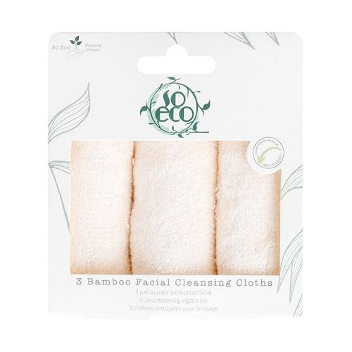 So Eco Gezichtsreinigingsdoekje, 3-delige set, 51 g