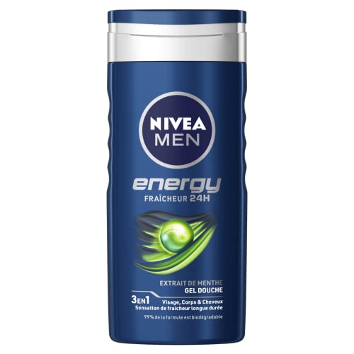 Nivea Men 3-in-1 energiedouchegel, 250 ml