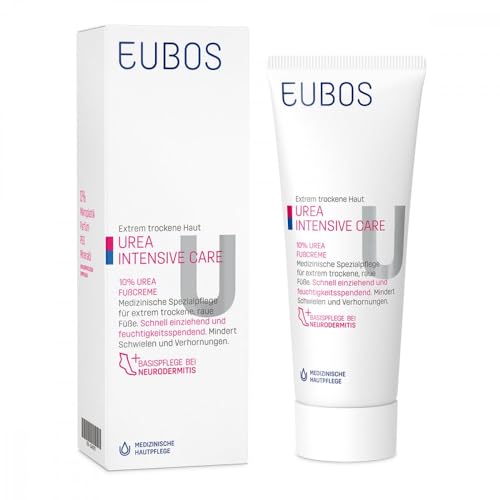 Eubos droge huid Urea 10% voetcrème, 100 ml