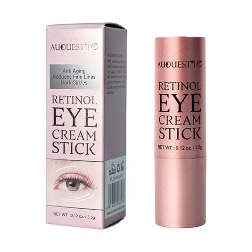 Moonyan Essence onder oogstick Eye Brightener Stick, onderoogcrème voor donkere kringen,Oogcrème tegen donkere kringen en wallen Verhelderende oogcrème tegen wallen en wallen onder de ogen 3,5 g