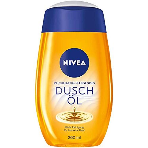 NIVEA Natural doucheolie, per stuk verpakt (1 x 200 ml)