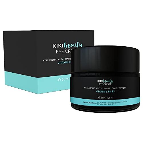 KIKILASH Eye Cream Kiki Beauty Oogcrème tegen rimpels en kringen Olie Oogcrème Anti-aging I Cafeïne Oogcrème I Aloë Vera Ooggel I 30 ml