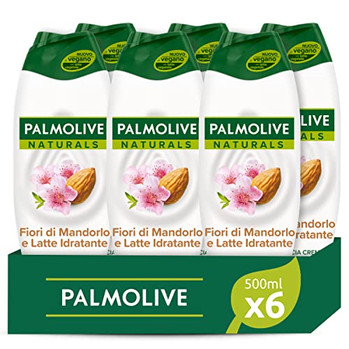 Palmolive Badschuim amandel, 6 x 500 ml