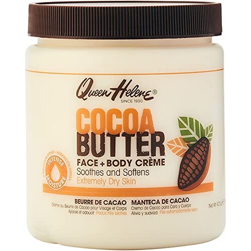 Queen Helene Cacaobotercrème voor Gezicht en Lichaam, 425 g/15 oz