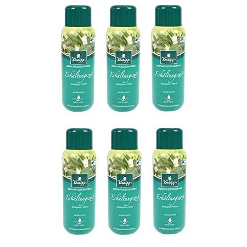 Kneipp Aroma Verzorgend schuimbad verkoudheidstijd Eucalyptus, 6-pack (6 x 400 ml)