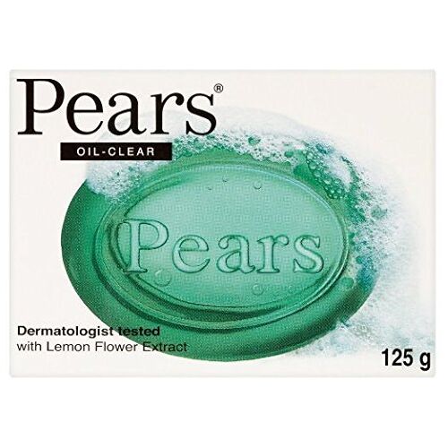 PEARS 3 x Paren Transparant Lemon Extract Oil Clear Soap 125 g per