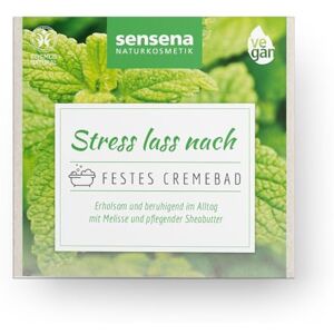 accentra Sensena Stevig crèmebad "Stress lass nach", badadditief met sheaboter en waardevolle oliën, ontspannend bad, zero waste, veganistische en Cosmos gecertificeerd, natuurlijke cosmetica voor een accentra Sensena Stevig crèmebad "Stress lass nach", badadditief met sheaboter en waardevolle oliën, ontspannend bad, zero waste, veganistische en Cosmos gecertificeerd, natuurlijke cosmetica voor een