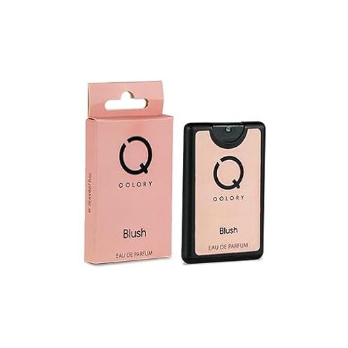 QOLORY Eau de Parfum 20 ml Pocket Parfum   Unisex Parfum  Damesparfum   Herenparfum Long Lasting Eau de Parfum 20 ml (Blush)