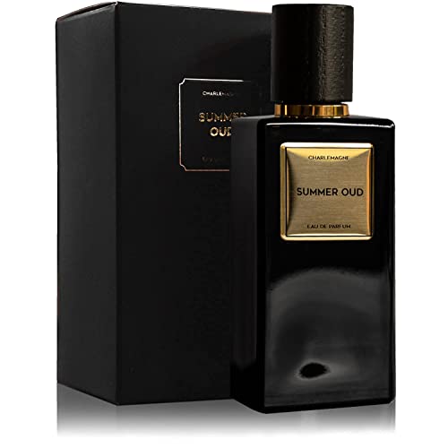 Charlemagne Eau de Parfum Summer Oud Edel Parfum voor Mannen Eau de Parfum Mannen 50ml Mannenparfum langhoudende geur/exotisch fris parfum mannen herenparfum voor de moderne man