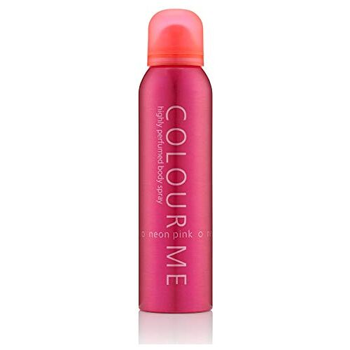 Colour Me Neon Pink Geur voor dames Lichaamsspray van 150 ml, van Milton-Lloyd