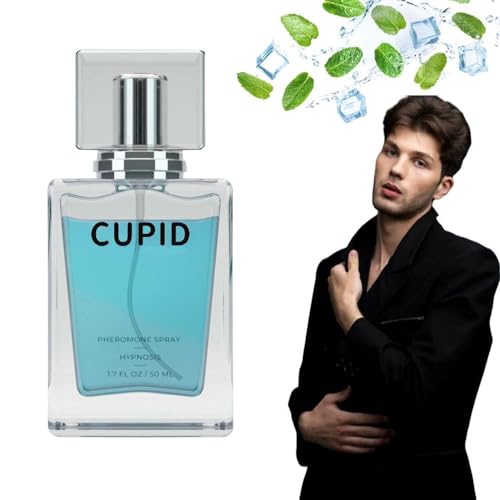 Yneyi Cupid Cologne For Men, Cupid Hypnosis Cologne, Cupid Hypnosis Cologne Fragrances For Men, Cupid Fragrances For Men, Cupid Charm Toilette For Men, Cupix Cologne For Men (Blue)