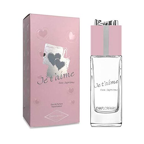 EVAFLORPARIS JE T'AIME Eau Suprême • Eau de Parfum 100 ml • Spray • Damesgeur •