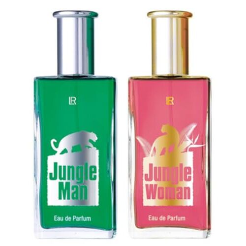 MBW LR Jungle Set Eau de Parfum voor mannen en vrouwen, elk 50 ml parfum