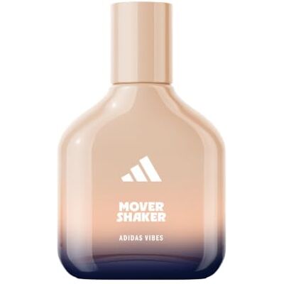 adidas Vibes Mover Shaker Eau de Parfum, uniseks Langhoudende houtachtige ambergeur met sandelhout en rokerige Bourbonvanille – 50 ml adidas Vibes Mover Shaker Eau de Parfum, uniseks Langhoudende houtachtige ambergeur met sandelhout en rokerige Bourbonvanille – 50 ml