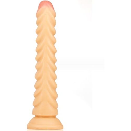 JLTC Dragon Scale Crystal Transparante Imitatie Penis Voor Mannen En Vrouwen Masturbatie Apparaat, Volwassen Seksualiteit, Anale Plug, 22.5cm