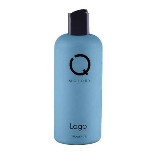 QOLORY Douchegel 400ml   Douchegel Unisex Moisturizing Douchegel   Shower Gel  400ml (Lago)