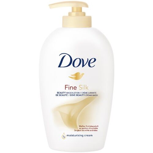 Dove dispenser fijne zijdewaslotion, verpakking van 6 (6 x 250 ml)