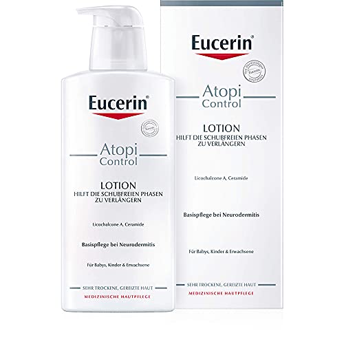 Eucerin Atopi Control Lotion Hautpflege bei Neurodermitis, 400 ml Lotion