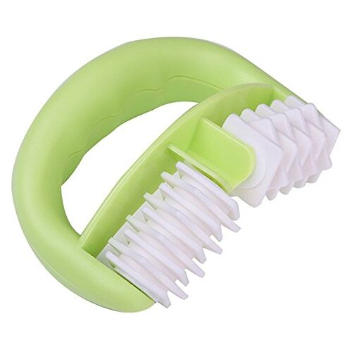 Demarkt Cellulitis massageapparaat massage rol met greep anti-cellulitis roller lichaam massage roze 14 x 8 x 5cm groen