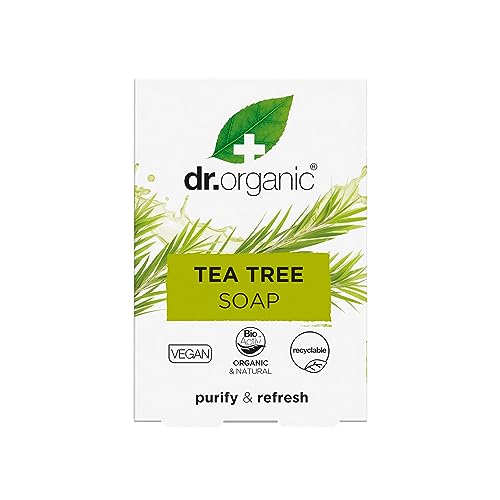 Dr. Organic Theeboomzeep 100 gr