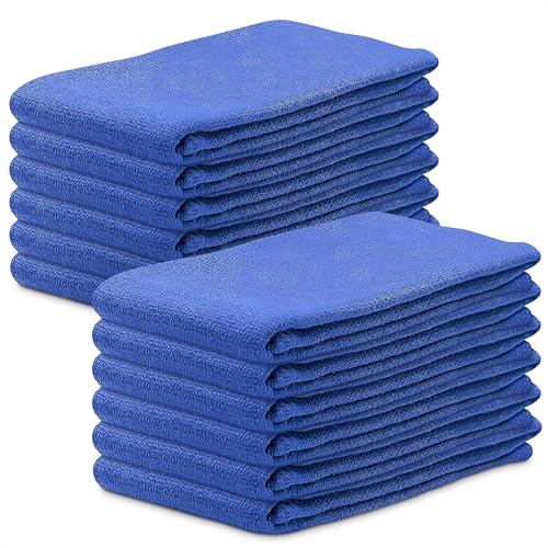 Chirurgisch Katoen Huck Handdoeken Blauw 15" X 25" Pak van 12 stuks