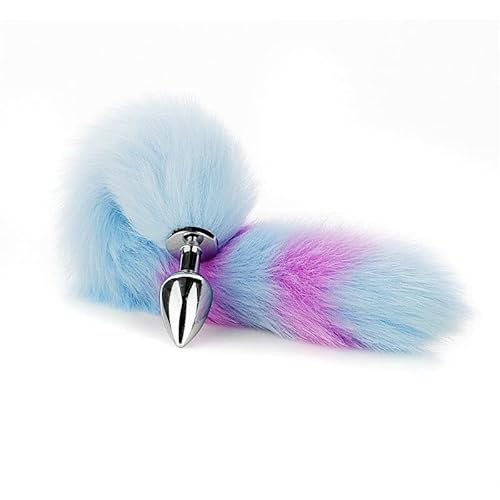 CIONIC Anaal Plug Tail Anal Plug Long Tail Butt Plug Metal Anal Besds Erotische speeltjes Anus Spelletjes voor volwassenen Seksspeeltje voor koppels