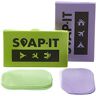 Sauber Meister Papieren zeep targare zeep Soap-IT   150 Soap Paper   Soap Sheets voor onderweg   150 mini soap to go   Papieren zeep   Dry Soap Sheets