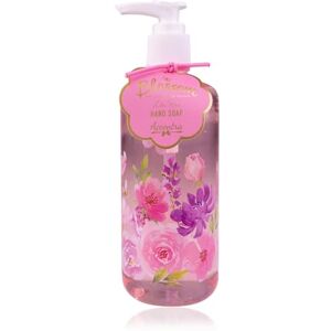 accentra BLOSSOM Zeepdispenser met handzeep, vloeibare zeep in decoratieve roze pompdispenser met bloemen, 290 ml, geur: lila roos, cadeau-idee voor vrouwen, mama en vriendin, navulbaar accentra BLOSSOM Zeepdispenser met handzeep, vloeibare zeep in decoratieve roze pompdispenser met bloemen, 290 ml, geur: lila roos, cadeau-idee voor vrouwen, mama en vriendin, navulbaar