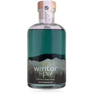 accentra Douchegel WINTER SPA Care Douche-, badgel in een glazen fles met kurk, 470 ml, Vrouwencadeau Kerstmis, Geur Frisse dennen & winterbessen herbruikbaar accentra Douchegel WINTER SPA Care Douche-, badgel in een glazen fles met kurk, 470 ml, Vrouwencadeau Kerstmis, Geur Frisse dennen & winterbessen herbruikbaar