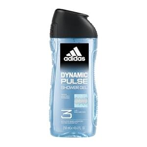 adidas Dynamic Pulse 3-in-1 douchegel voor heren, 250 ml adidas Dynamic Pulse 3-in-1 douchegel voor heren, 250 ml