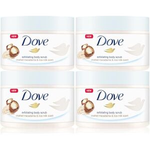 Dove Macadamia & Rijstmelk Lichaamspeeling - Lichaamspeeling Dove Macadamia & Rijstmelk Lichaamspeeling - Lichaamspeeling