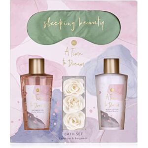 accentra cadeauset dames A Time To Dream beautyset met slaapmasker, douchegel, bodylotion & rozenbadconfetti wellnessset voor dames en meisjes voor verjaardagen en speciale gelegenheden accentra cadeauset dames A Time To Dream beautyset met slaapmasker, douchegel, bodylotion & rozenbadconfetti wellnessset voor dames en meisjes voor verjaardagen en speciale gelegenheden