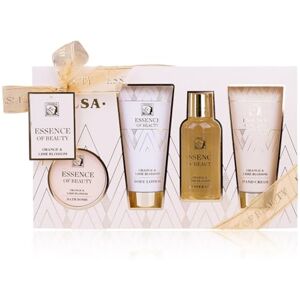 accentra Badset SALSA ESSENCE OF BEAUTY voor vrouwen, gel, lotion, handcrème, badbruisbal, sinaasappel- en citroenbloesemgeur, geschenkdoos, luxe voor vrouwen accentra Badset SALSA ESSENCE OF BEAUTY voor vrouwen, gel, lotion, handcrème, badbruisbal, sinaasappel- en citroenbloesemgeur, geschenkdoos, luxe voor vrouwen