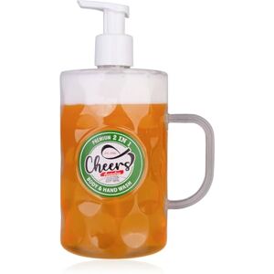 accentra Zeepdispenser in bierpul design, handzeep Cheers in bierlook, met 720 ml handzeep in schuimpompdispenser, vloeibare zeep, geur: berk & ceder, cadeau-idee voor mannen en bierdrinkers accentra Zeepdispenser in bierpul design, handzeep Cheers in bierlook, met 720 ml handzeep in schuimpompdispenser, vloeibare zeep, geur: berk & ceder, cadeau-idee voor mannen en bierdrinkers