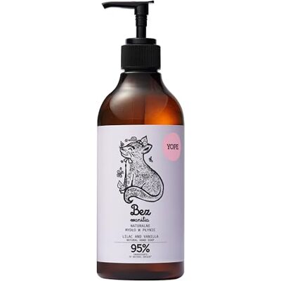 Yope Handzeep lila & vanille, verzorgingszeep voor droge handen, 500 ml Waardevol vlierbloesemhydrolaat, veganistische formule, voedende arganolie, zachte panthenol, natuurlijke vochtinbrenger Yope Handzeep lila & vanille, verzorgingszeep voor droge handen, 500 ml Waardevol vlierbloesemhydrolaat, veganistische formule, voedende arganolie, zachte panthenol, natuurlijke vochtinbrenger