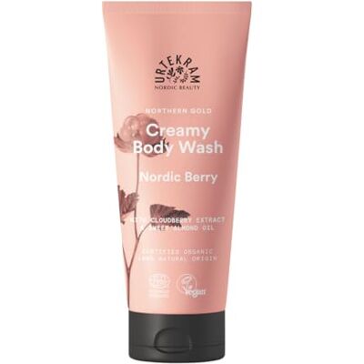 Urtekram Nordic Berry Body Wash Romige douchegel met amandelolie en bergbessen, verzorgend en hydraterend voor een zachte huid, veganistisch en natuurlijk, 200 ml Urtekram Nordic Berry Body Wash Romige douchegel met amandelolie en bergbessen, verzorgend en hydraterend voor een zachte huid, veganistisch en natuurlijk, 200 ml