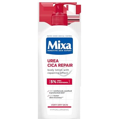 Mixa Urea Cica Repair Bodylotion 250ml Herstelondersteunende bodylotion verzorgt de huid met ureum Mixa Urea Cica Repair Bodylotion 250ml Herstelondersteunende bodylotion verzorgt de huid met ureum