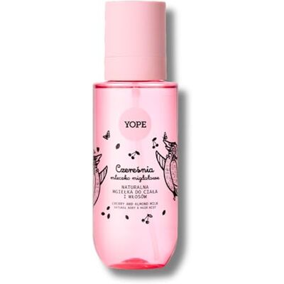 Yope Natuurlijke geurmest kers & amandelmelk (200 ml) – fruitige crèmige verzorging voor lichaam en haar Yope Natuurlijke geurmest kers & amandelmelk (200 ml) – fruitige crèmige verzorging voor lichaam en haar