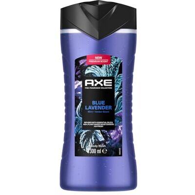 AXE Fine Fragrance Collection douchegel Blue Lavender Premium Body Wash voor 12 uur langdurige frisheid, geeft een spectaculaire geur onder de douche, 300 ml AXE Fine Fragrance Collection douchegel Blue Lavender Premium Body Wash voor 12 uur langdurige frisheid, geeft een spectaculaire geur onder de douche, 300 ml