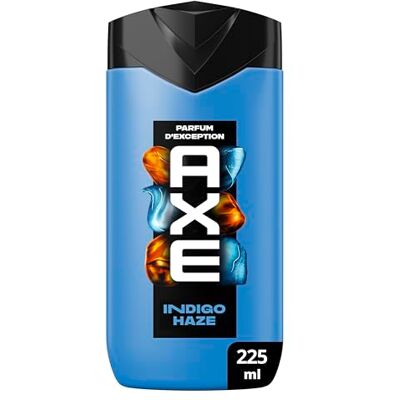 AXE Fine Fragrance Douchegel Indigo Haze x 225 ml Betoverende geuren, gekarameliseerde suiker, lavendel en muskus, ultra-romig schuim, reinigt zacht en schone huid AXE Fine Fragrance Douchegel Indigo Haze x 225 ml Betoverende geuren, gekarameliseerde suiker, lavendel en muskus, ultra-romig schuim, reinigt zacht en schone huid