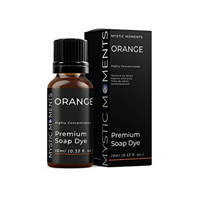 Mystic Moments Oranje Zeepverf 10ml Sterk Geconcentreerd Mystic Moments Oranje Zeepverf 10ml Sterk Geconcentreerd
