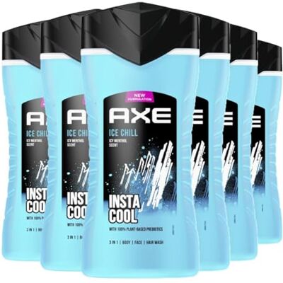 Axe Ice Chill XL 3-in-1 Douchegel en Shampoo - Mannenfrisse Axe Ice Chill XL 3-in-1 Douchegel en Shampoo - Mannenfrisse