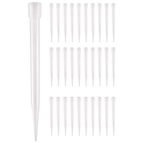 Oikabio 5 ml pipetpunten voor laboratorium, microchemische vloeistof, transparant, micropipetpunten, 5 ml, 300 stuks autoclaveerbaar