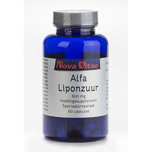 Nova Vitae Alfa liponzuur 600 mg