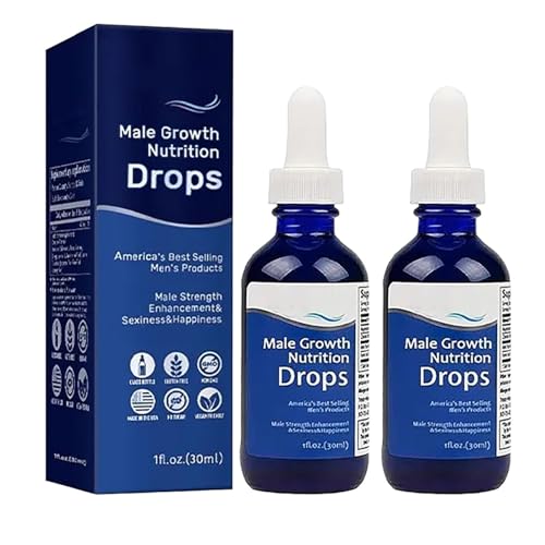 KeyoGoS Revitahepa mannelijke groei voeding druppels, Nexusbio Labs Complex mannen druppels, Revitahepa Mens Drops, Revitahepa Blue Direction voordeel druppels voor mannen (2 stuks)