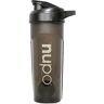 NUPO ® Fitness Shaker Proteinshake [600 ml zwart] eersteklas mengfunctie met mengbal & BPA-vrij eiwitshaker proteïneshake shaker Whey Shaker Shaker Gym Shaker