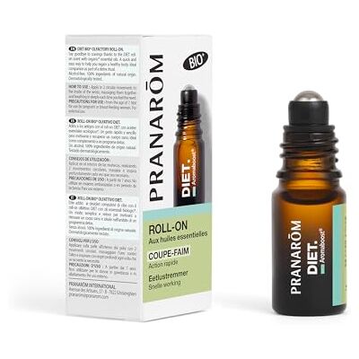 Pranarom Roll-on dieet Bio 5 ml Etherische citroenboomolie om hongergevoelens te verminderen. Eenvoudig en mobiel gebaar 1 maand kuur Pranarom Roll-on dieet Bio 5 ml Etherische citroenboomolie om hongergevoelens te verminderen. Eenvoudig en mobiel gebaar 1 maand kuur